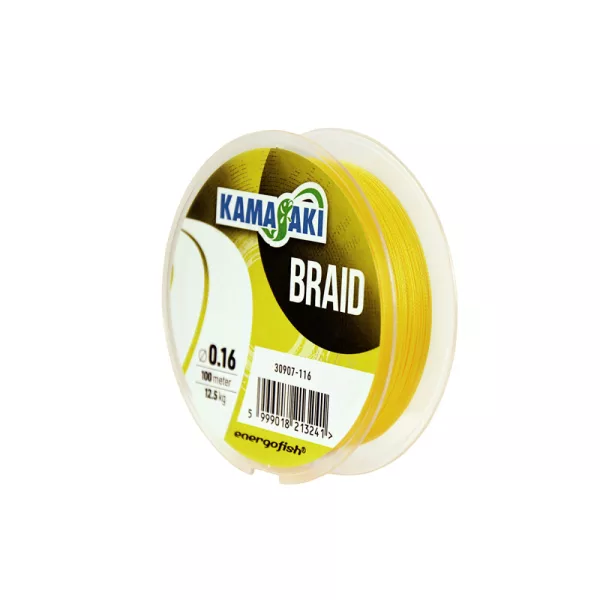 Kamasaki Braid Yellow Tresse 0,22mm 19,5kg 100m