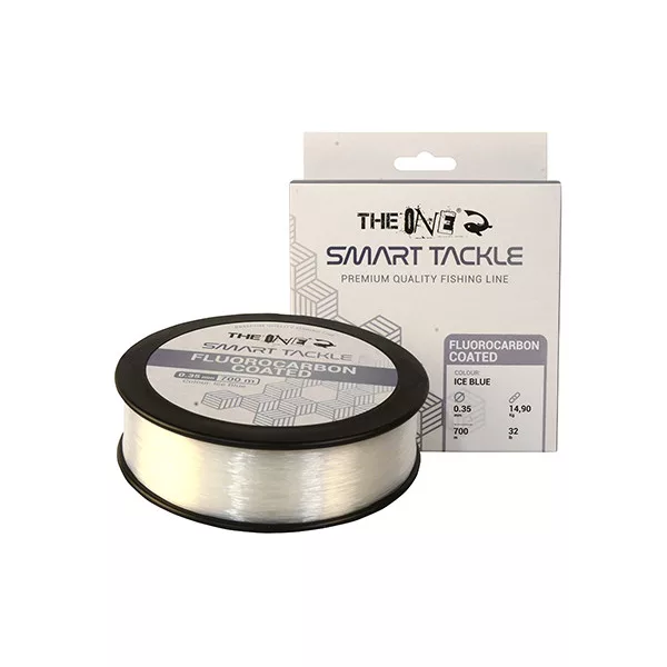 The One Fluorocarbon Coated Ice Blue 1000m 0.28mm Fil de pêche monofilament principal