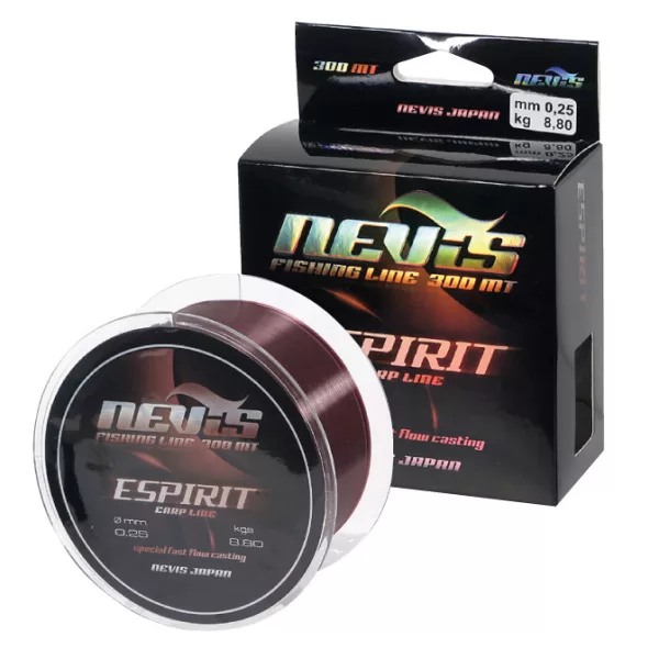 Nevis Espirit 150m 0.40mm Monofilament fil de pêche - Bordeaux