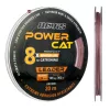 Nevis Powercat Braid Leader X8 20m 0.80mm Bas de ligne tressé-Marron