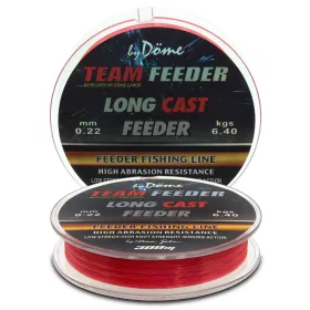   Haldorádó By Döme TF Long Cast 300m 0.18mm Monofil ligne principale-Rouge