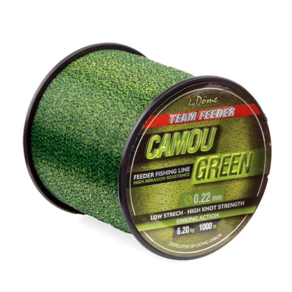 Haldorádó By Döme TF 1000m 0.30mm Monofilament ligne principale-Camou vert