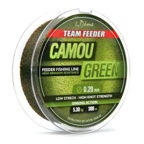   Haldorádó By Döme TF Camou Vert 300m 0.20mm Monofil ligne principale-Camou vert