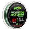 Stég Stég Method Feeder bas de ligne 0.20mm 25m Tresse de bas de ligne-Vert foncé