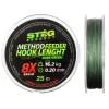 Stég Stég Method Feeder bas de ligne 0.20mm 25m Tresse de bas de ligne-Vert foncé