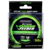 Nevis Method Sinking Feeder 300m 0.25mm ligne principale monofilament-Noir