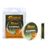 Carp Academy Karma Hooklink 20m 0.44mm 25lb Camo Bas de ligne tressé - Vert