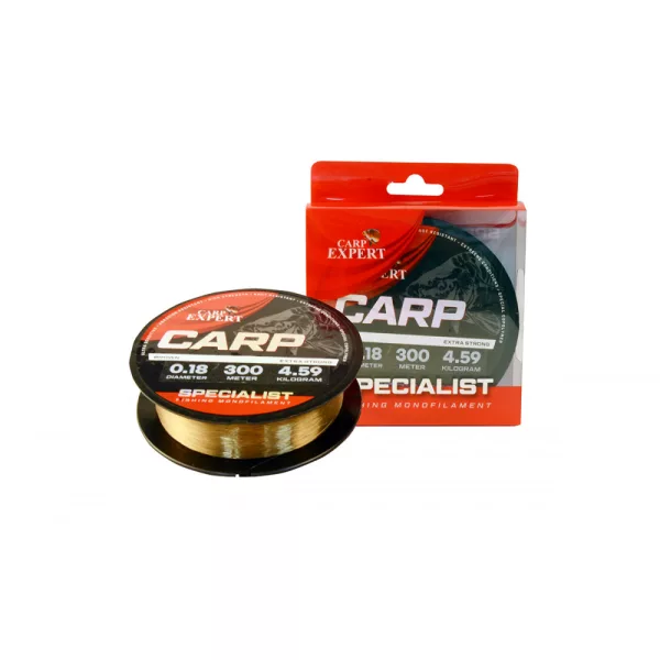 Carp Expert Carpe Spécialiste 300m 0.18mm Monofilament Ligne principale