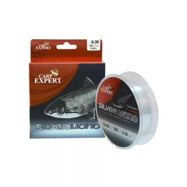 Carp Expert Silver Carp Mono 0,40mm 300m Monofilament Ligne Principale