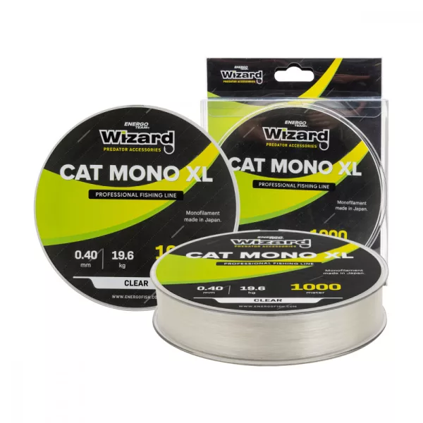 Wizard Cat Mono XL 1000m 0,400mm fil principal monofilament