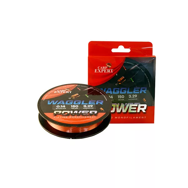 Carp Expert Power Waggler 150m 0.25mm Monofilament Ligne principale
