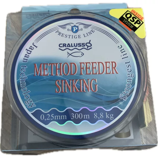 Cralusso Method Feeder Fil monofilament coulant 300m 0,25mm