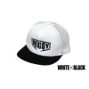 Decoy DA-17 Flat Mesh Cap White Black Baseball Sapka 1db
