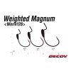 Decoy Worm 126 Magnum #10/0 14gr Súlyozott Offset Horog 2db