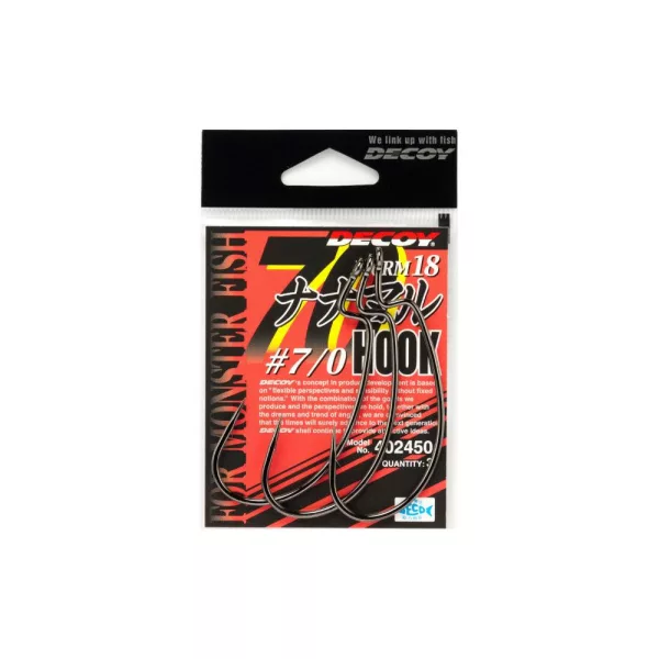 Decoy Worm 18 Nana-Maru 7/0 Offset Horog 3db