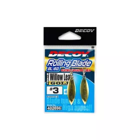Decoy BL-6G Willow Leaf Gold 3 Spinner Blade Forgóval 2db