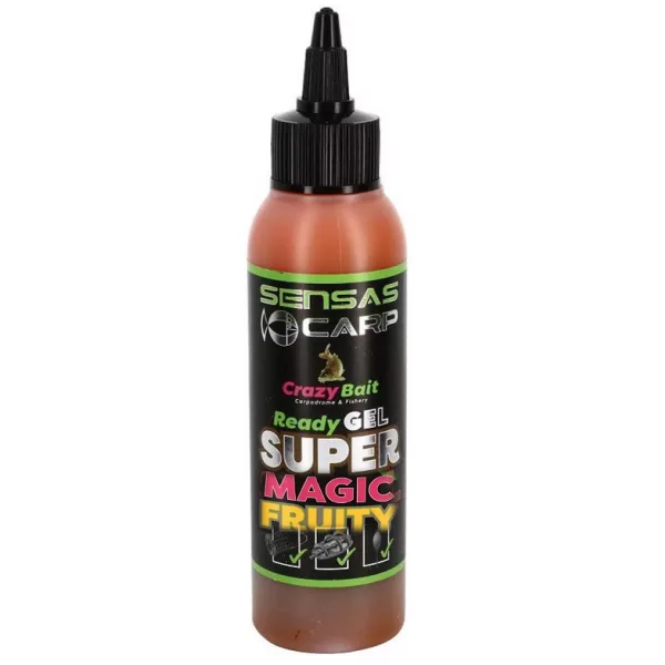 Sensas Gel Crazy Magic Fruity Gel d'Arrosage 115ml