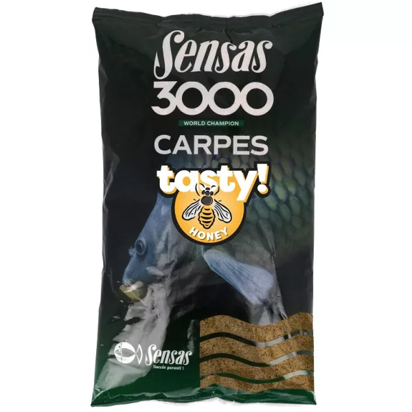 Sensas 3000 Carpe Savoureux Miel Amorçage 1kg