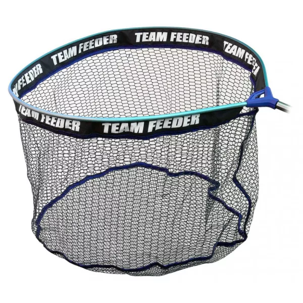 Team Feeder By Döme Tête d'épuisette CARP-2 Tête d'épuisette caoutchoutée Tête caoutchoutée