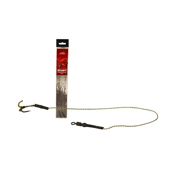 Carp Expert Long Shank Boilie Rig 4 Bas de ligne pré-noué pour bouillette