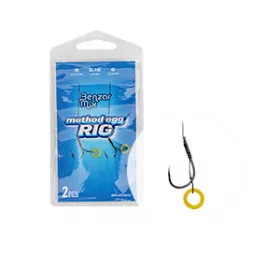 Benzar Mix BENZÁR BRAIDED METHOD EGG RIG 8 Hameçon monté