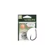 Maruto Hameçon 8355Bl Carp Hooks Forged Straight Eye Barbless Hc Nickel Noir 6