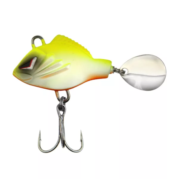 Leurre Reiva Jigging Spinner 5,2cm 10gr Poisson Blanc