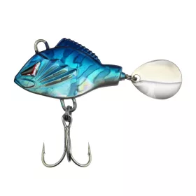 Reiva Jigging Spinner 5,8cm 15gr Leurre Bleu Argenté