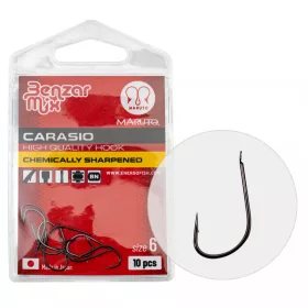   BENZÁR CARASIO HAMEÇON 12 10DB/CS - Hameçon à brème - Hameçon barbelé, Hameçon à palette