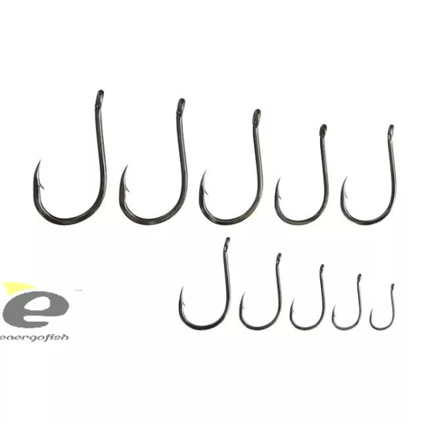 Maruto Hameçon 9644 10 Nickel Noir 10 Pièces/Pack