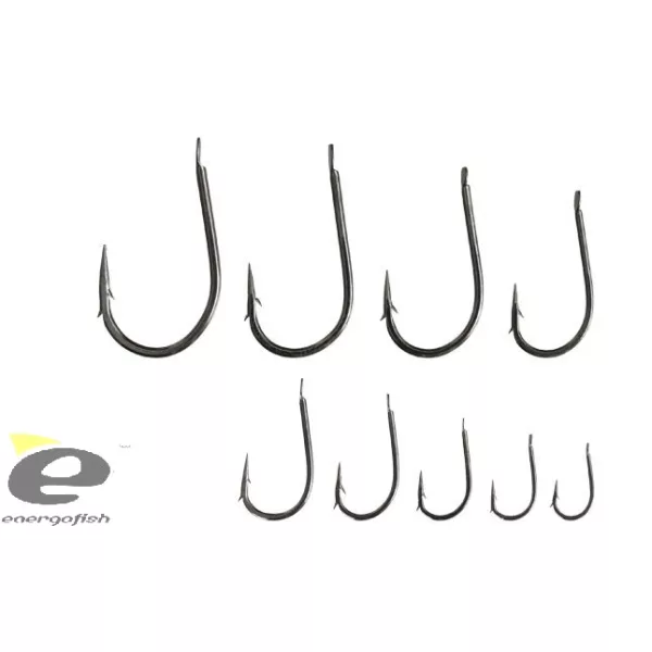 Maruto Hameçon 521 4 Nickel Noir 10 Pièces/Paquet