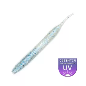   DS Sexy Worm 7,62cm Phantom 10 unités/paquet leurre artificiel en plastique