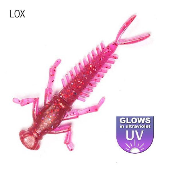 DS Nymph 5,08cm Lox 10 unités/paquet leurre artificiel en plastique