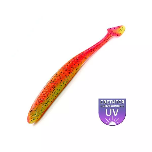DS Alburnus 11,43cm Fire-lemon 4 pièces/paquet leurre en plastique