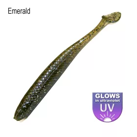 Leurre souple DS Alburnus 5cm Emerald 10pcs/paquet