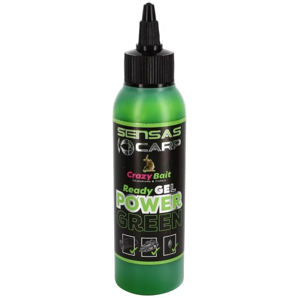 Sensas Gel Crazy Green Attraction Gel d'Arrosage 115ml