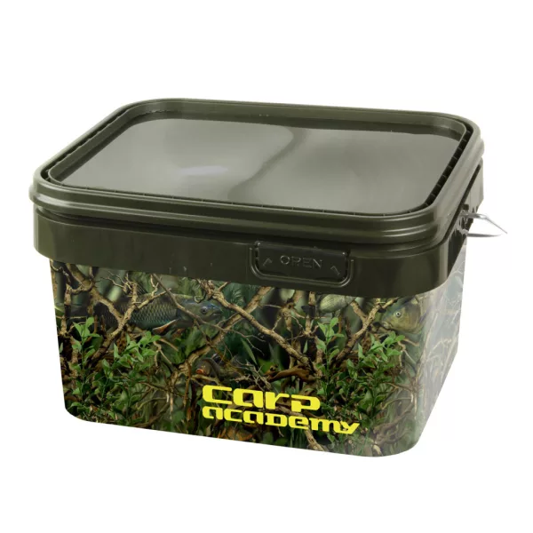 Carp Academy Seau de stockage pour bouillette et amorce 10l
