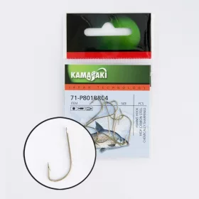 Kamasaki Carbone Hameçon P801Br Nr 12 Emballé (14 Pièces)
