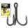 Black Cat Curved Point Hameçon Triple Dg Dg Coating #1 5Pièces/Paquet