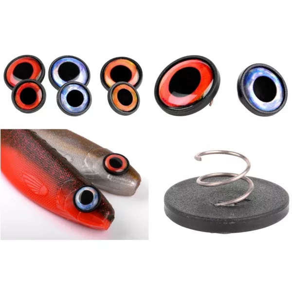 SPRO Big Eye Screw Œil artificiel 16mm Accessoire pour leurre