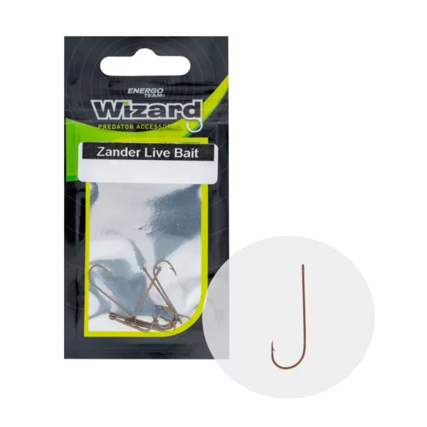 Wizard Zander Live Bait Light Hameçon pour Sandre 4