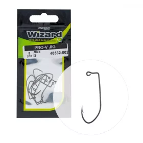   Wizard Pro-V Jig Barbelé à œillet 2 Hameçon offset spinning