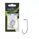 Wizard Pro-V Jig Barbelé à œillet 2/0 Hameçon offset spinning