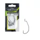 Wizard Wide Gap Worm À œillet et ardillon 4/0 Hameçon offset pour leurres souples