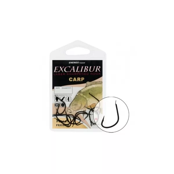 Excalibur Hameçon Pellet Feeder Noir 8