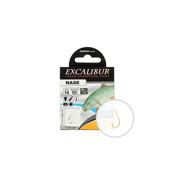 Excalibur Hameçon monté Bolo, Gold No.14