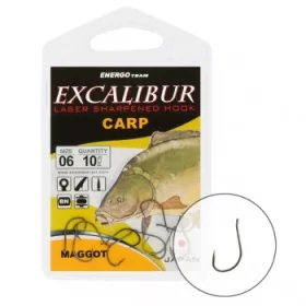 Excalibur Hameçon Carp Maggot Ns 6