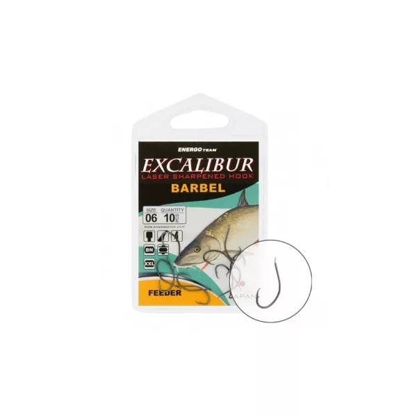 Hameçon Excalibur Barbel Feeder Ns 1