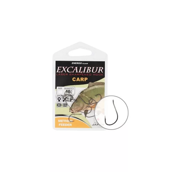 Excalibur Hameçon Carp Method Feeder Ns 14