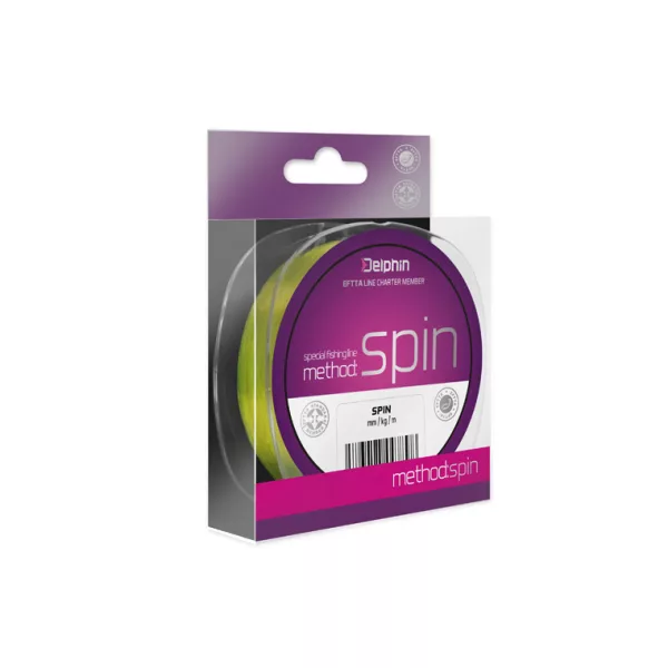 Delphin METHOD SPIN 300m/jaune 0,14mm